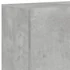 Kép 11/11 - Betonszürke falra szerelhető TV-szekrény LED-del 60x35x41 cm