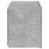 Kép 9/11 - Betonszürke falra szerelhető TV-szekrény LED-del 60x35x41 cm