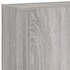 Kép 11/11 - Szürke sonoma színű fali TV-szekrény LED-ekkel 60x35x41 cm
