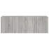 Kép 9/11 - 2 db szürke sonoma fali TV-szekrény LED-ekkel 60x35x41 cm