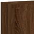 Kép 11/11 - 2 db barna tölgyszínű fali TV-szekrény LED-del 60x35x41 cm