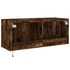 Kép 11/11 - Füstös tölgy színű fali TV-szekrény LED-ekkel 100 x 35 x 41 cm