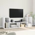 Kép 3/11 - 2 db fehér szerelt fa TV-szekrény 75 x 30 x 50 cm