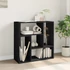 Kép 4/11 - 2 db fekete szerelt fa TV-szekrény 75 x 30 x 50 cm
