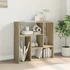 Kép 4/11 - 2 db sonoma tölgy színű szerelt fa TV-szekrény 75 x 30 x 50 cm