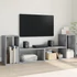 Kép 1/11 - 2 db betonszürke szerelt fa TV-szekrény 75 x 30 x 50 cm
