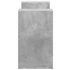 Kép 7/11 - 2 db betonszürke szerelt fa TV-szekrény 75 x 30 x 50 cm