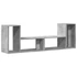 Kép 8/11 - 2 db betonszürke szerelt fa TV-szekrény 75 x 30 x 50 cm