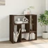 Kép 4/11 - 2 db barna tölgy színű szerelt fa TV-szekrény 75 x 30 x 50 cm