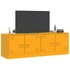 Kép 4/11 - 2 db mustársárga acél TV-szekrény 67 x 39 x 44 cm