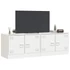 Kép 4/11 - 2 db fehér acél TV-szekrény 67 x 39 x 44 cm