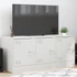 Kép 1/11 - Fehér acél TV-szekrény 99 x 39 x 44 cm