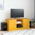 Kép 3/11 - Mustársárga acél TV-szekrény 99 x 39 x 44 cm