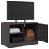 Kép 4/11 - 2 db fekete acél TV-szekrény 67 x 39 x 44 cm