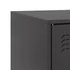 Kép 10/11 - 2 db fekete acél TV-szekrény 67 x 39 x 44 cm