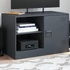 Kép 1/11 - Antracitszürke acél TV-szekrény 67 x 39 x 44 cm