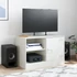 Kép 3/11 - Fehér acél TV-szekrény 67 x 39 x 44 cm