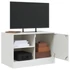 Kép 4/11 - 2 db fehér acél TV-szekrény 67 x 39 x 44 cm