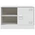 Kép 5/11 - 2 db fehér acél TV-szekrény 67 x 39 x 44 cm