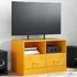 Kép 1/11 - Mustársárga acél TV-szekrény 67 x 39 x 44 cm