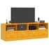 Kép 3/11 - 2 db mustársárga acél TV-szekrény 67 x 39 x 44 cm