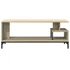 Kép 5/10 - Sonoma tölgy szerelt fa/porszórt acél TV-szekrény 102x40x41 cm