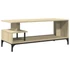Kép 7/10 - Sonoma tölgy szerelt fa/porszórt acél TV-szekrény 102x40x41 cm