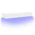 Kép 6/11 - 2 db fehér TV-szekrény LED-lámpákkal 60x35x15,5 cm