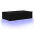 Kép 6/11 - Fekete TV-szekrény LED-lámpákkal 60x35x15,5 cm