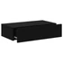 Kép 7/11 - Fekete TV-szekrény LED-lámpákkal 60x35x15,5 cm