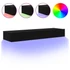 Kép 2/11 - 2 db fekete TV-szekrény LED-lámpákkal 60 x 35 x 15,5 cm