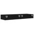 Kép 10/11 - 2 db fekete TV-szekrény LED-lámpákkal 60 x 35 x 15,5 cm