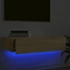 Kép 4/11 - Sonoma tölgyszínű TV-szekrény LED-lámpákkal 60x35x15,5 cm