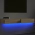 Kép 4/11 - 2 db sonoma tölgyszínű TV-szekrény LED-lámpákkal 60x35x15,5 cm