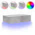 Kép 2/11 - Betonszürke TV-szekrény LED-lámpákkal 60x35x15,5 cm