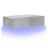 Kép 6/11 - Betonszürke TV-szekrény LED-lámpákkal 60x35x15,5 cm