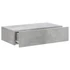 Kép 7/11 - Betonszürke TV-szekrény LED-lámpákkal 60x35x15,5 cm