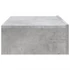 Kép 9/11 - Betonszürke TV-szekrény LED-lámpákkal 60x35x15,5 cm