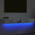 Kép 4/11 - 2 db betonszürke TV-szekrény LED-lámpákkal 60x35x15,5 cm