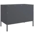 Kép 9/11 - 2 db antracitszürke acél TV-szekrény 68 x 39 x 50,5 cm