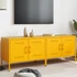 Kép 1/11 - 2 db mustársárga acél TV-szekrény 68 x 39 x 50,5 cm