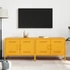 Kép 3/11 - 2 db mustársárga acél TV-szekrény 68 x 39 x 50,5 cm