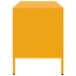 Kép 8/11 - 2 db mustársárga acél TV-szekrény 68 x 39 x 50,5 cm