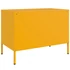 Kép 9/11 - 2 db mustársárga acél TV-szekrény 68 x 39 x 50,5 cm