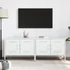 Kép 3/11 - 2 db fehér acél TV-szekrény 68 x 39 x 50,5 cm