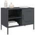 Kép 4/11 - 2 db antracitszürke acél TV-szekrény 68 x 39 x 50,5 cm
