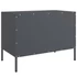 Kép 9/11 - 2 db antracitszürke acél TV-szekrény 68 x 39 x 50,5 cm
