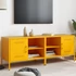 Kép 1/11 - 2 db mustársárga acél TV-szekrény 68 x 39 x 50,5 cm