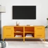 Kép 3/11 - 2 db mustársárga acél TV-szekrény 68 x 39 x 50,5 cm