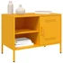 Kép 4/11 - 2 db mustársárga acél TV-szekrény 68 x 39 x 50,5 cm